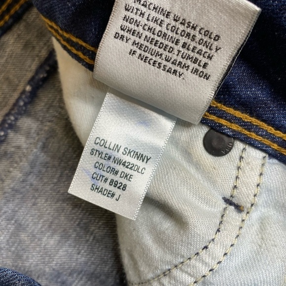 Hudson Collin Flap Pocket Skinny Jeans Size 28 - Picture 6 of 9